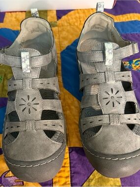 Jambu Leather Strap Shoes